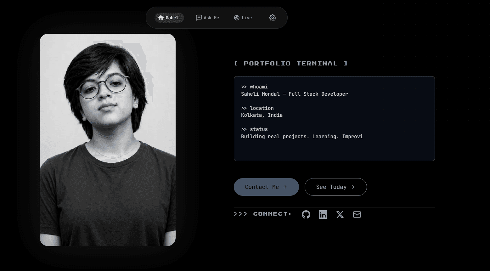 Portfolio Terminal